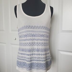 Outback Red White and Gray Sleeveless Tank Top